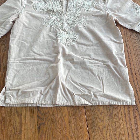 Calypso St. Barth, 3/4 Blouse, 100% Cotton - Picture 6 of 7